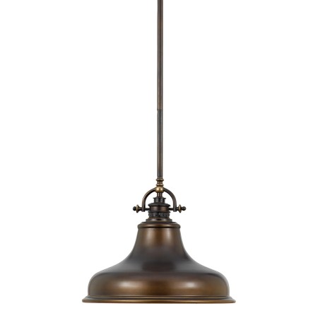 lampa wisząca emery  duża brązowa