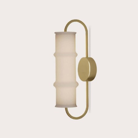Aromas-Lampa-scienna-kinkiet-Canna-bialo-zloty-wys-41-cm