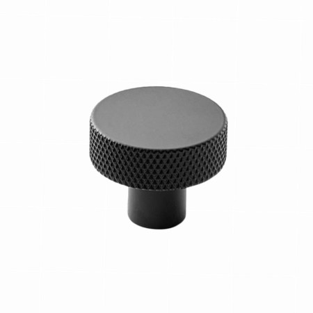 Gałka meblowa czarna Senso