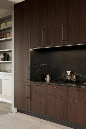 kuchnia z uchwytem tbar Branch antyczny brąz i cava