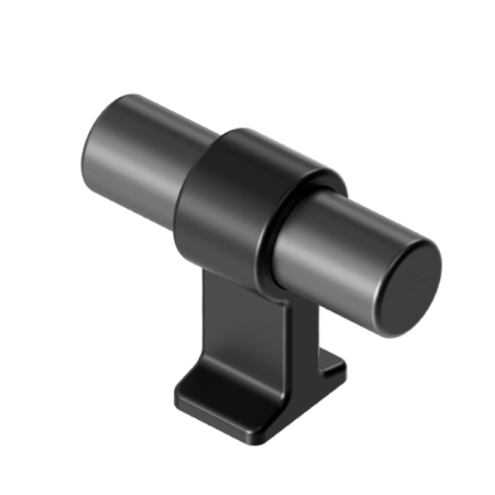 uchwyt meblowy tbar Branch czarny i antracyt