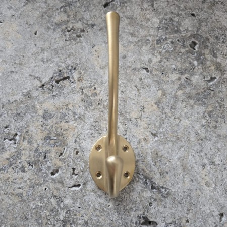 haczyk mosiądz szczotkowany lakierowany  A118