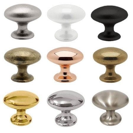 wykończenia gałka Oval