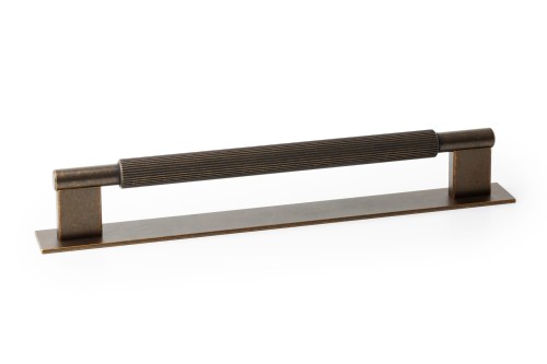 Przejdź do produktu Uchwyt meblowy reling Stripes 192 mm rustic z podkładką