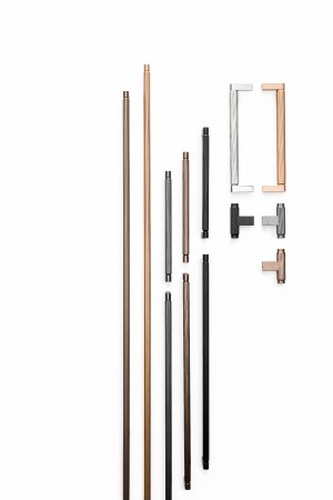 uchwyt meblowy brooklyn czarny szczotkowany pokaz