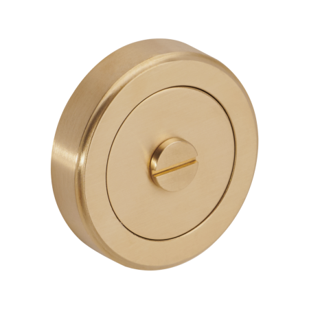 zamknięcie łazienkowe AM101 mosiądz szczotkowany lakier mat faza