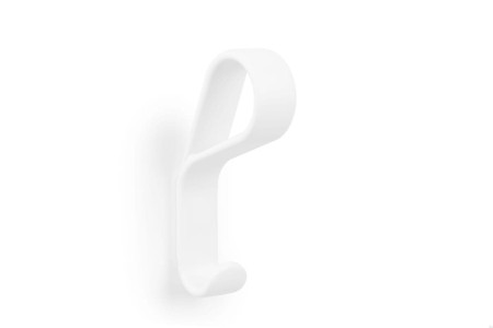 wieszak ścienny Belt metalowy biały mat