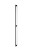 uchwyt reling meblowy Point 960 czarny