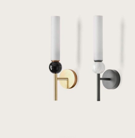knkiety ścienne złoty i czarny A1224