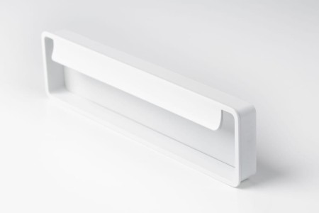 uchwyt wpuszczany Hide biały mat