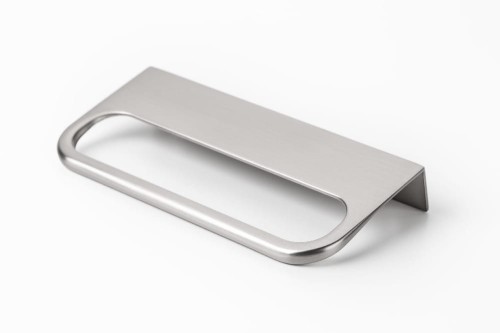 Przejdź do produktu Uchwyt meblowy krawędziowy Rim nikiel szczotkowany