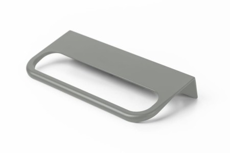 uchwyt meblowy krewędziowy hide metalowy szary