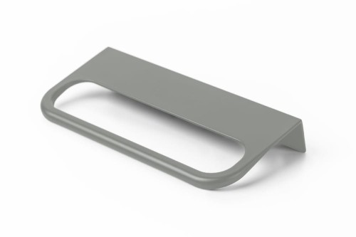 Przejdź do produktu Uchwyt meblowy krawędziowy Rim metalowy szary