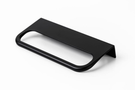 uchwyt meblowy krewędziowy hide czarny mat