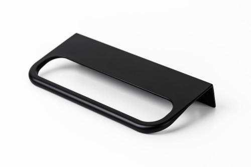 Przejdź do produktu Uchwyt meblowy krawędziowy Rim czarny mat