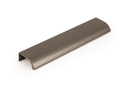 uchwyt meblowy krawędziowy 128 Ona metaliczny srebrny