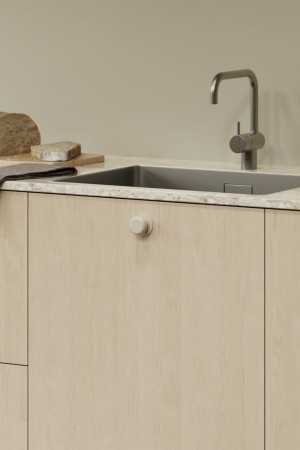 gałka meblowa colette szara pokaz