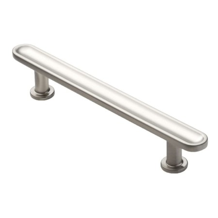 uchwyt meblowy Biscuit srebrny 128 mm