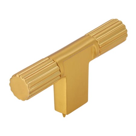 uchwyt meblowy T-bar 2592 złoto mat bok