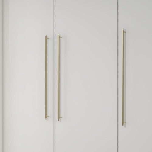 Przejdź do produktu Reling meblowy Joan złoty rozstaw 640 mm