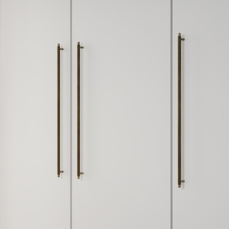 antyczny mosiądz reling uchwyt JOAN rozstaw 640 LONG