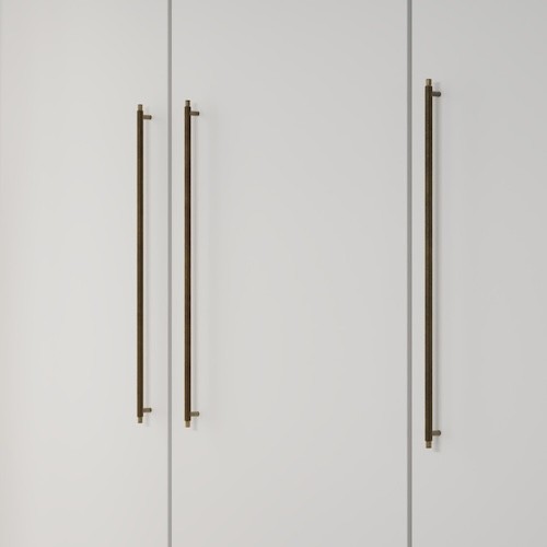 Przejdź do produktu Reling meblowy Joan antyczny mosiądz rozstaw 640 mm