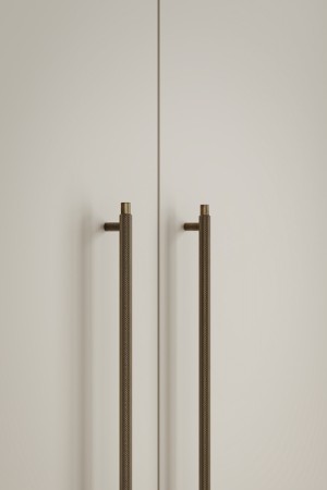 antyczny mosiądz reling do szaf