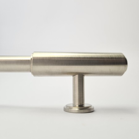 uchwyt reling mosiężny RM326 nikiel szczotkowany