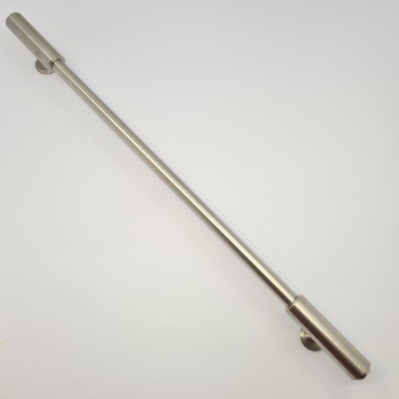 uchwyt reling mosiężny RM326 nikiel szczotkowany 1