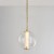 LAMPA WISZĄCA PIETRA  mniejsza włączona