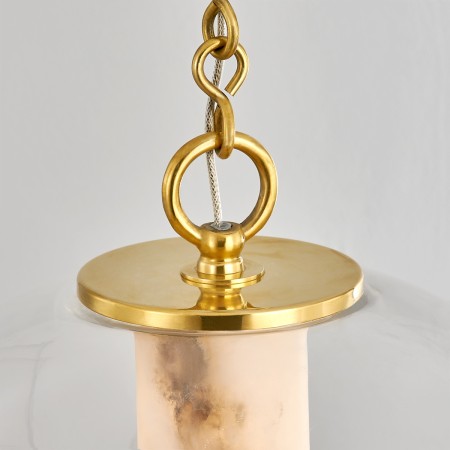 LAMPA WISZĄCA PIETRA detal łańcuch