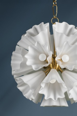 Lampa wisząca Capri na żywo