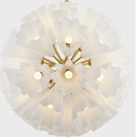 Lampa wisząca Capri detal kloszy