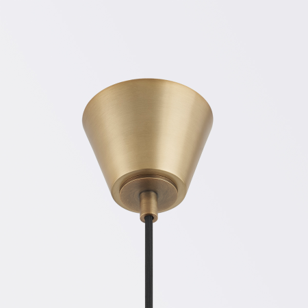 Lampa wisząca Fontana niebieska rozeta sufitowa