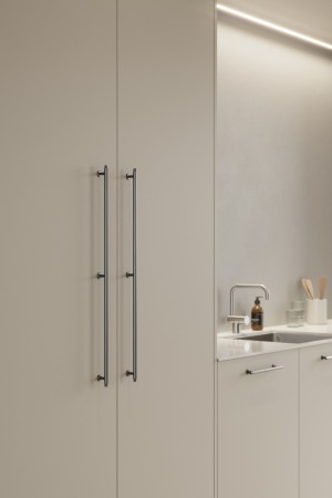 uchwyt reling meblowy Brau antracyt 640 mm