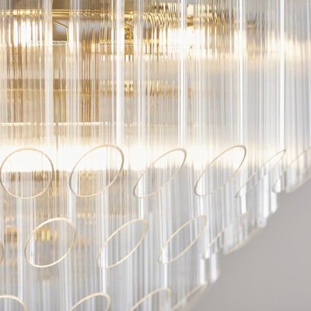 lampa wisząca Toulouse tubki szklane ścięte 114198 detal szkła