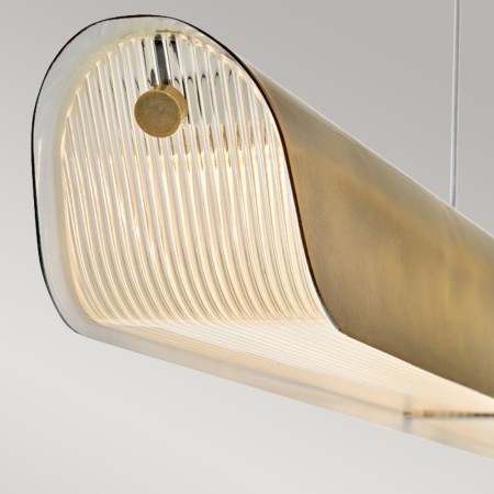 klosz od boku  Lampa Arco