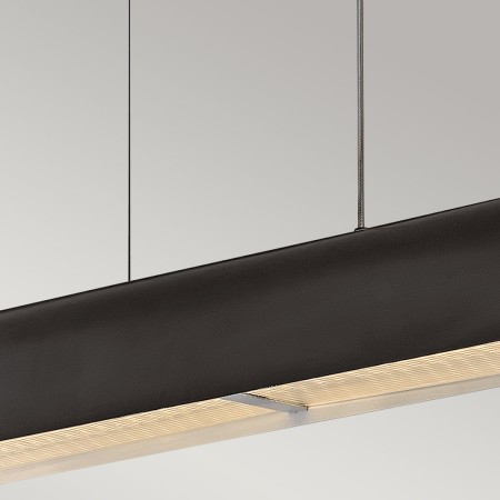 Lampa Arco czarna detal