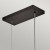 Lampa Arco czarna stopa