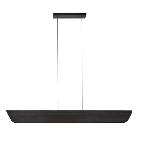 bok Lampa Arco czarna