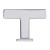 uchwyt meblowy Tbar chrom 2520 bok