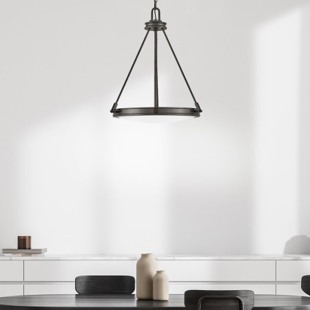 Lampa Collier czarna realizacja 1