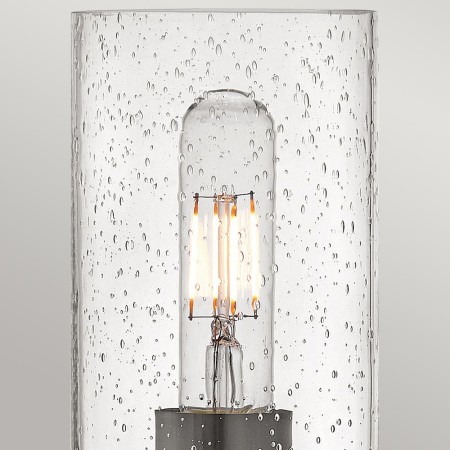 kinkiet Collier czarny szkło