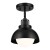 Lampa Niva 3w1 czarna plafon