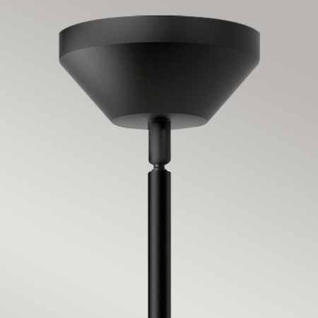 rozeta sufitowa  Lampa Halston czarna