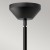 rozeta sufitowa  Lampa Halston czarna