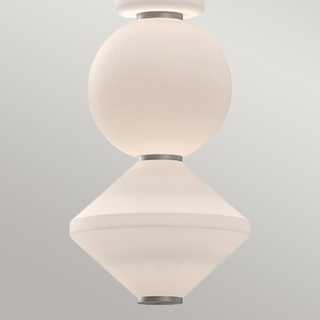 Lampa BIJOU 3 kolory nikiel