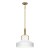 Lampa Brecken złota
