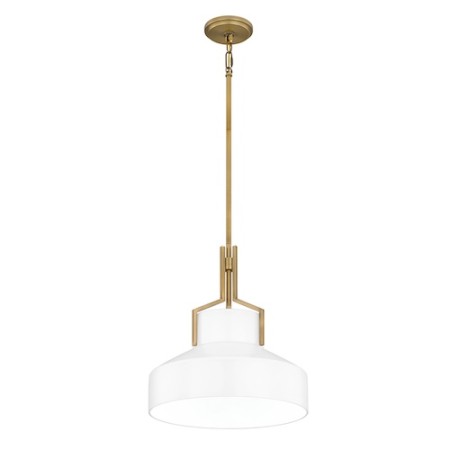 Lampa Brecken złota właczona