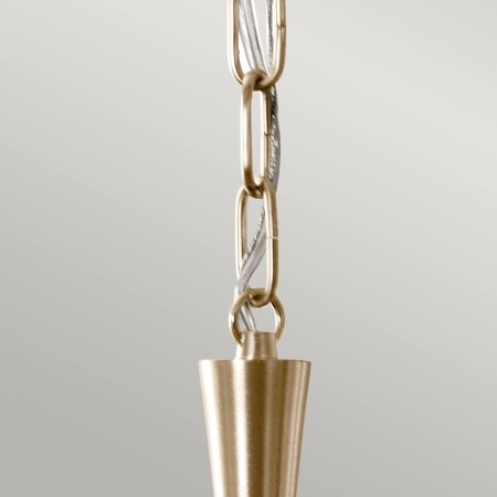 detal lampy Lampa Delarosa czarna